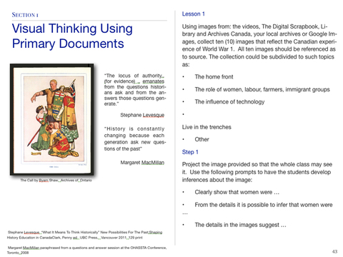 For God, King, and Country: World War One - Teachers' Guide -  slide 6